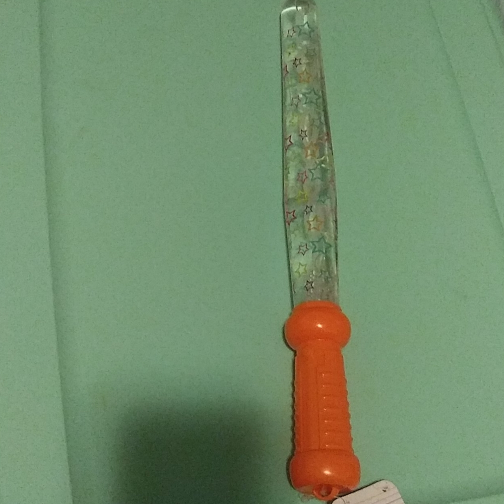 Bubble wand with stars